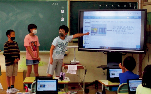 小中学校でのICT活用教育の推進